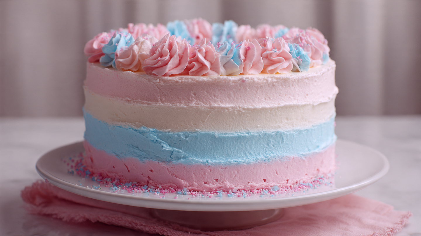 Gender reveal Cake