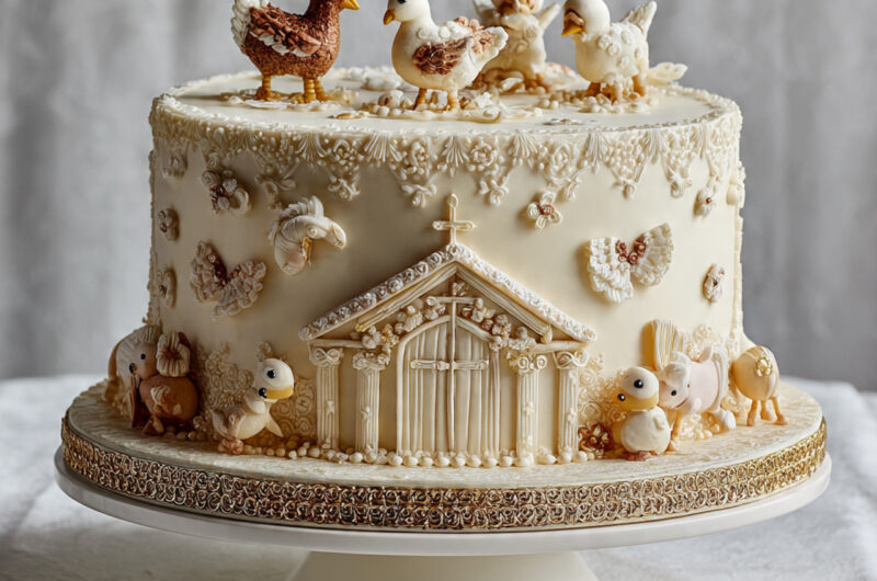 Baptism Cake