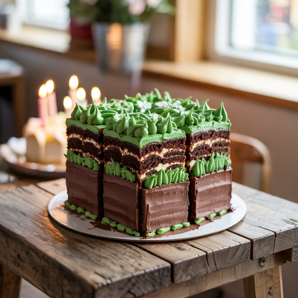 Minecraft Cake