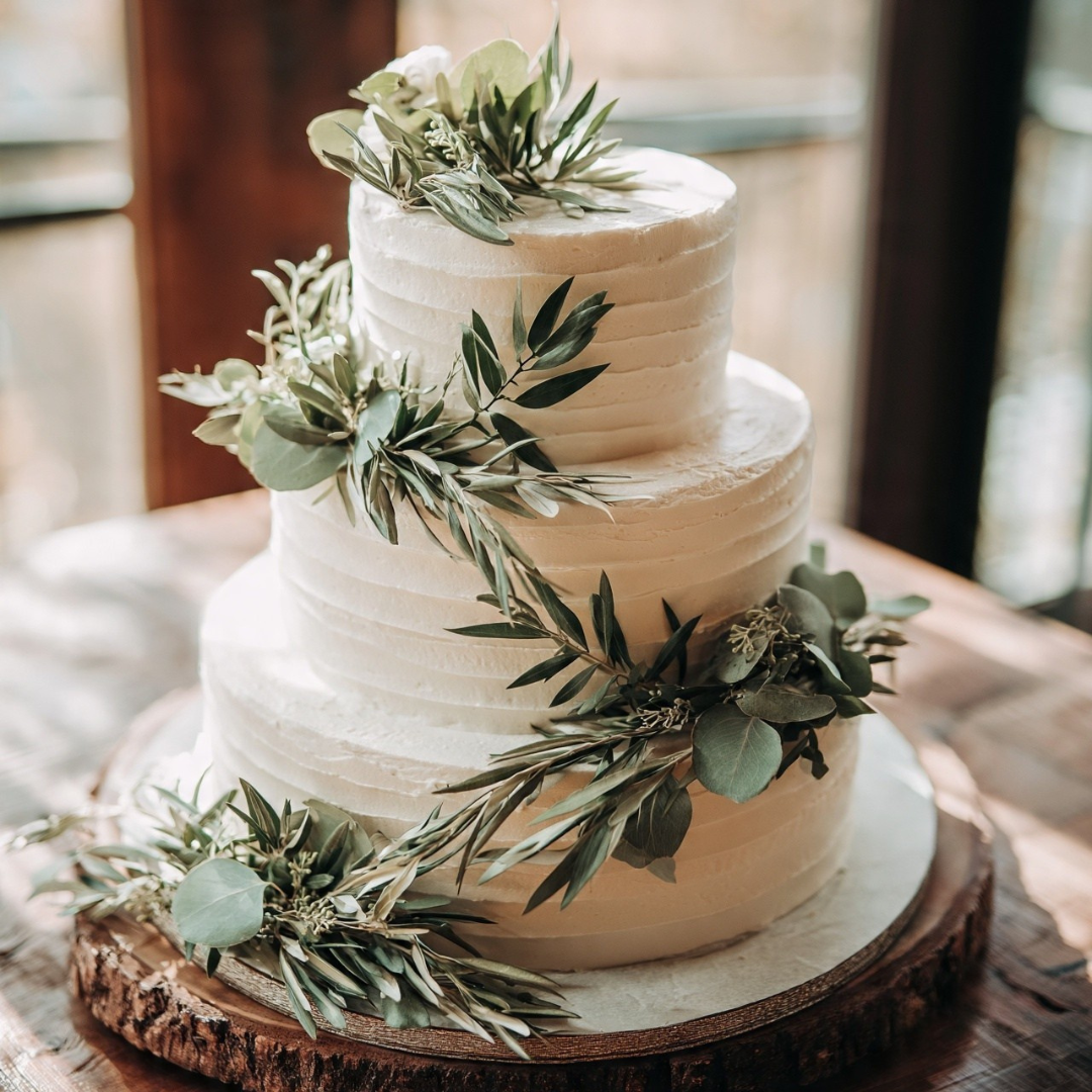 10 Stunning Wedding Cake Design Ideas That Make Every Celebration Unforgettable 5 Rustic Semi Naked Cake with Greenery