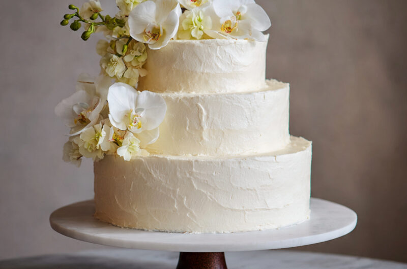 Simple Wedding Cake