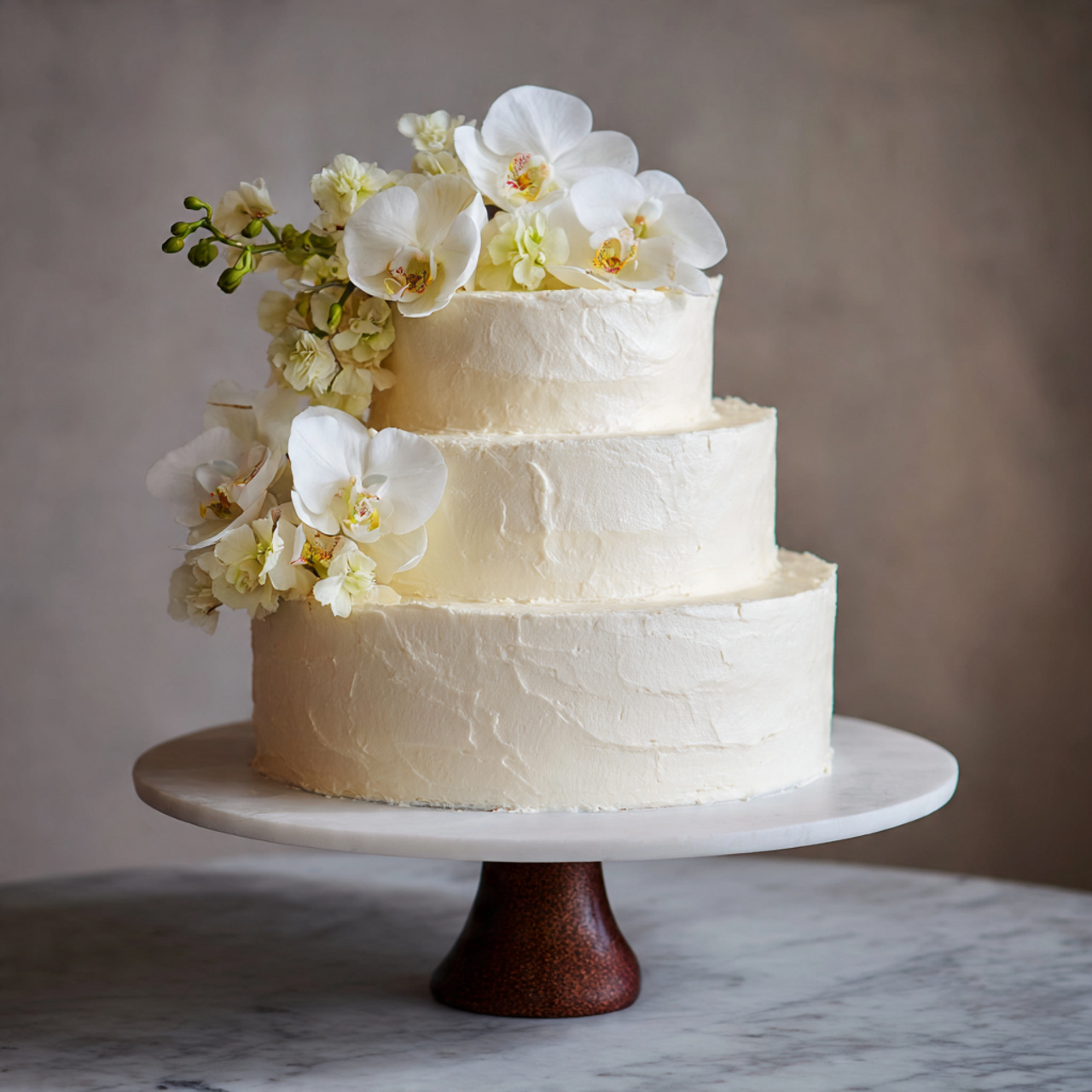 Simple Wedding Cake