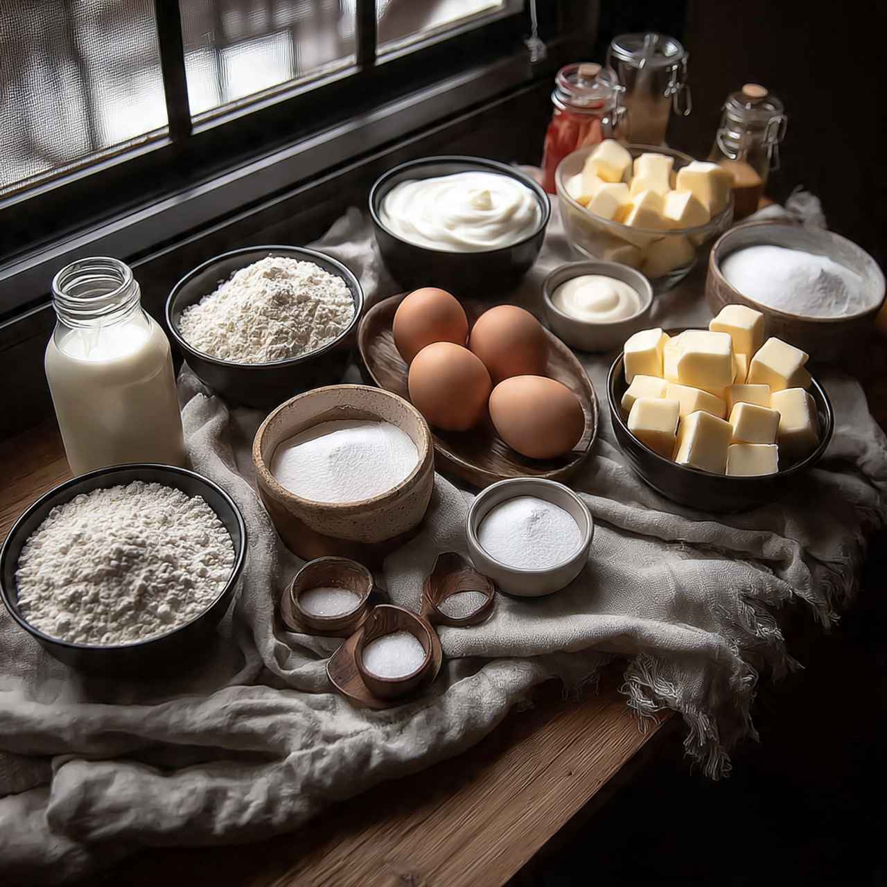 Heart Cake ingredients