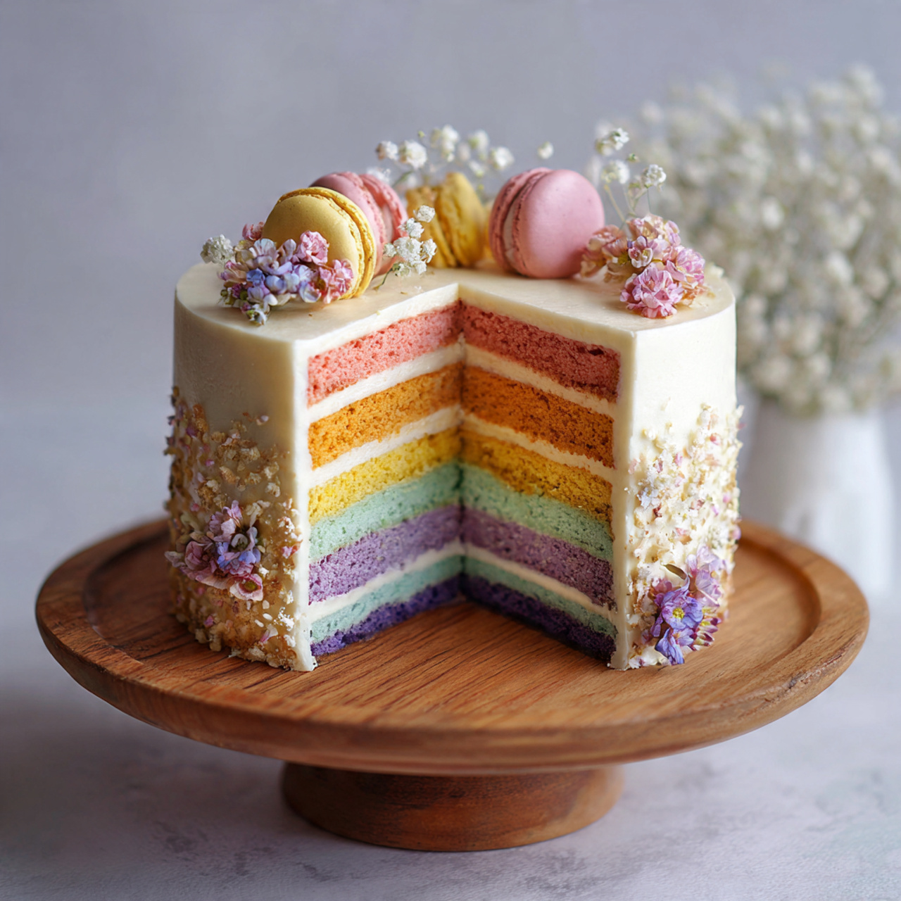 Rainbow Cake