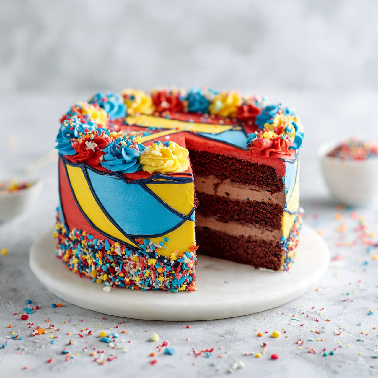Avengers Cake