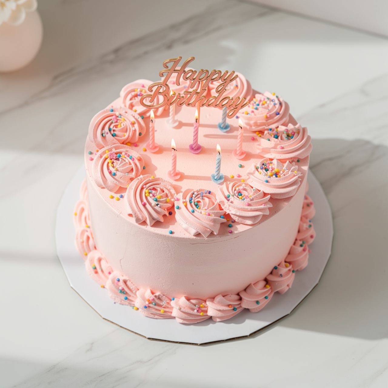 Cake Birthday Girl 7 Cake Birthday Girl