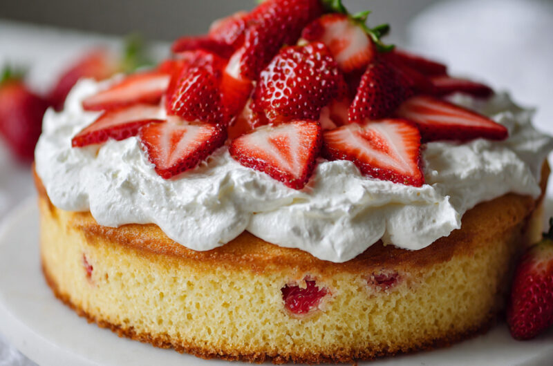 Cake Strawberry 3 Cake Strawberry