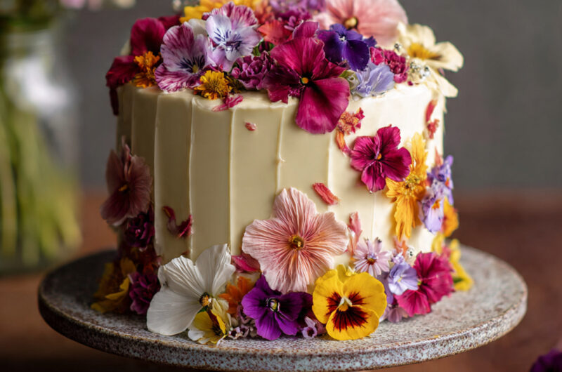Cake With Flowers 3 Cake With Flowers