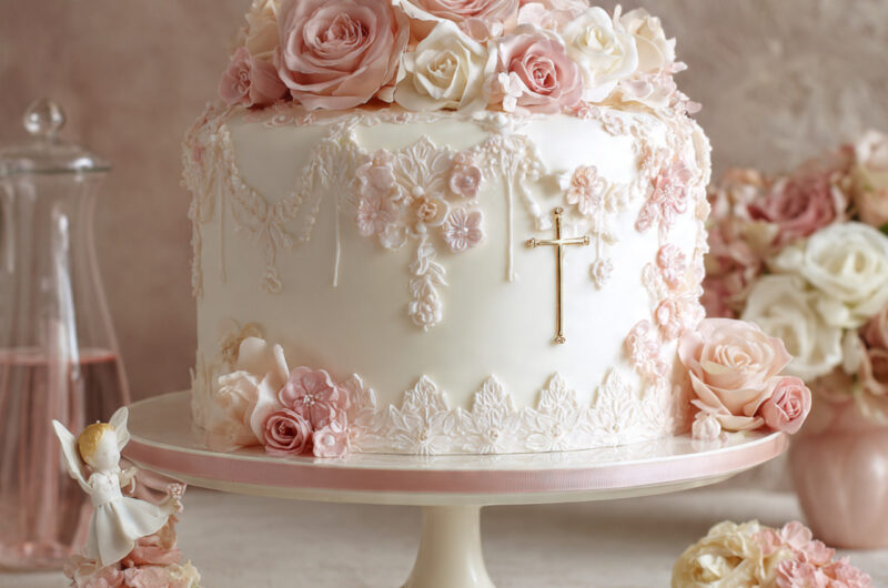 Christening Cake 3 Christening Cake