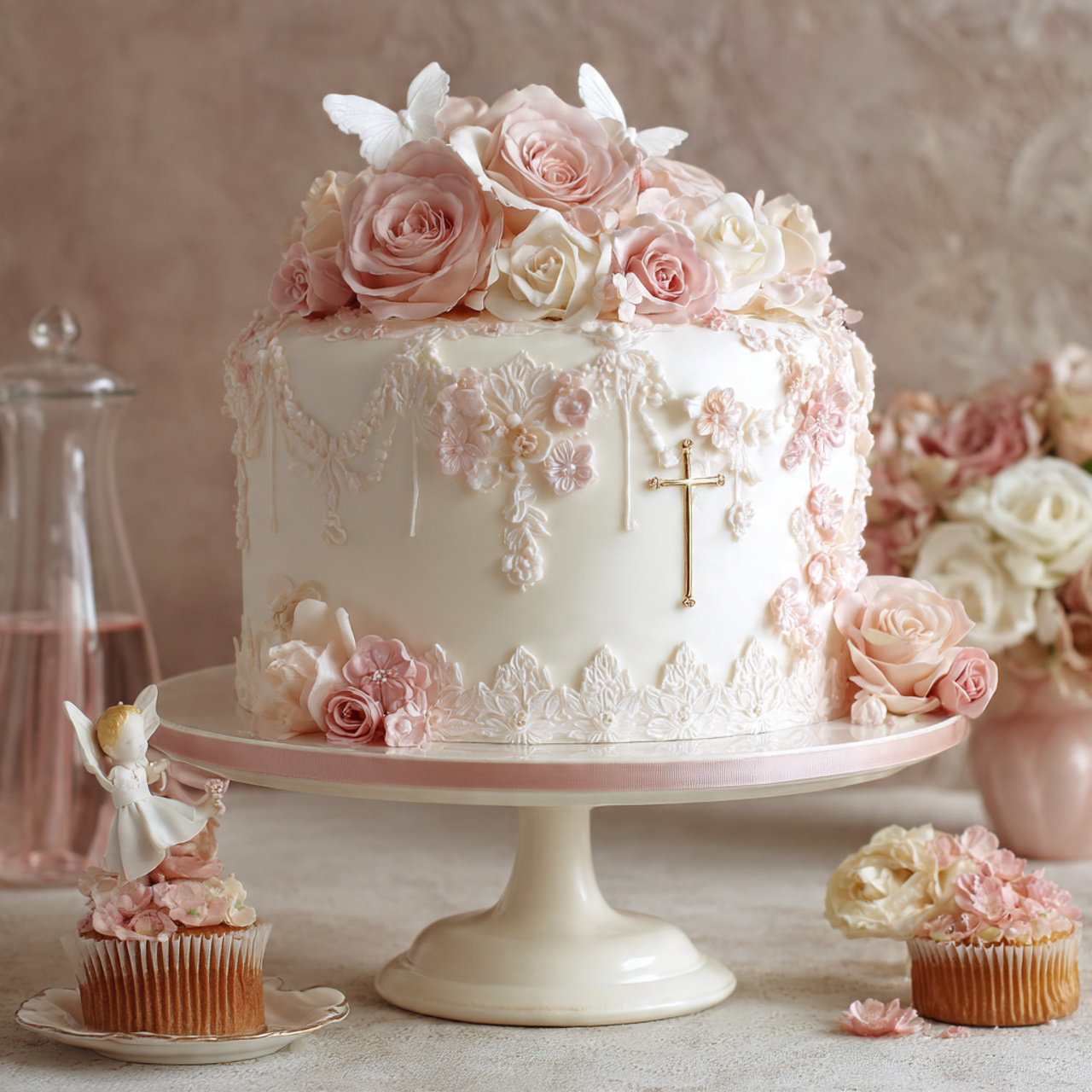 Christening Cake 7 Christening Cake