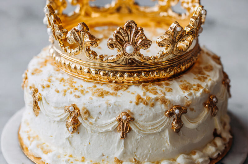 Crown Cake 3 Crown Cake