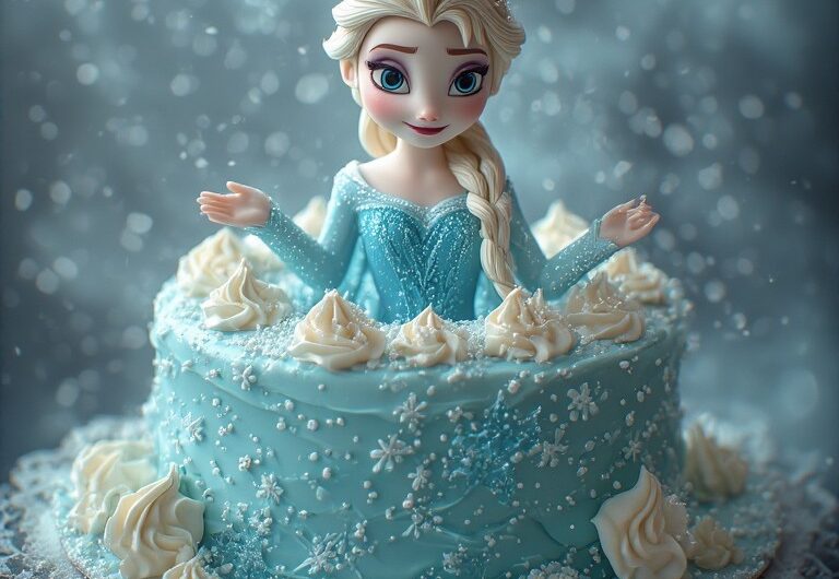 Elsa Cake