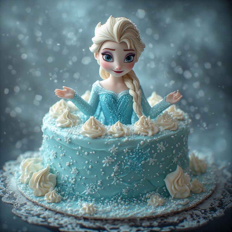 Elsa Cake