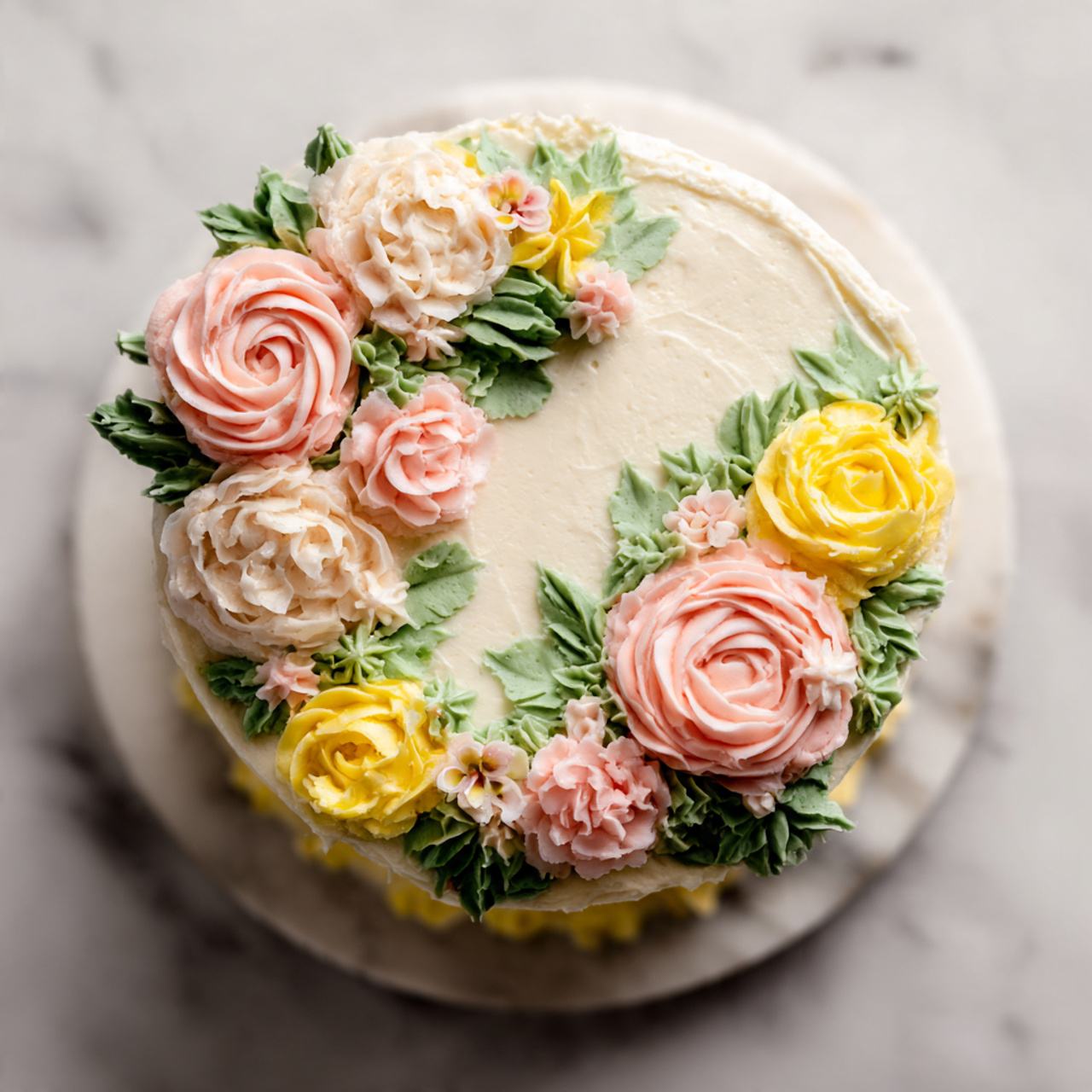 Flower Birthday Cake