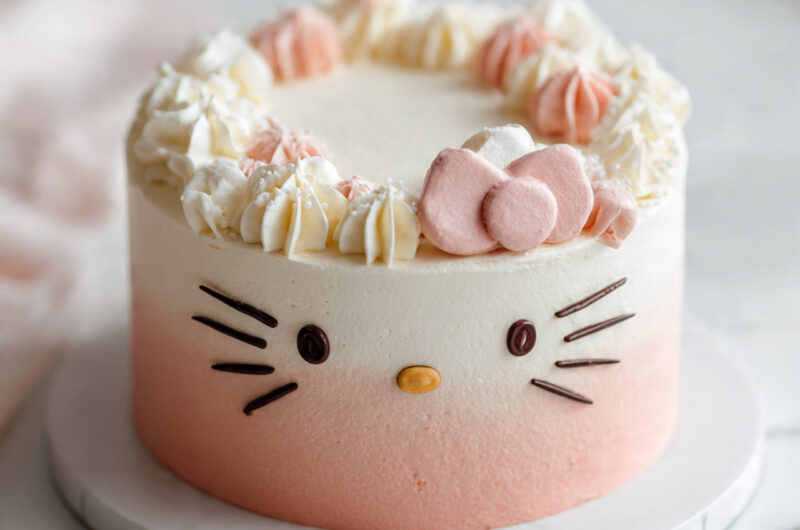 Hello Kitty Birthday Cake