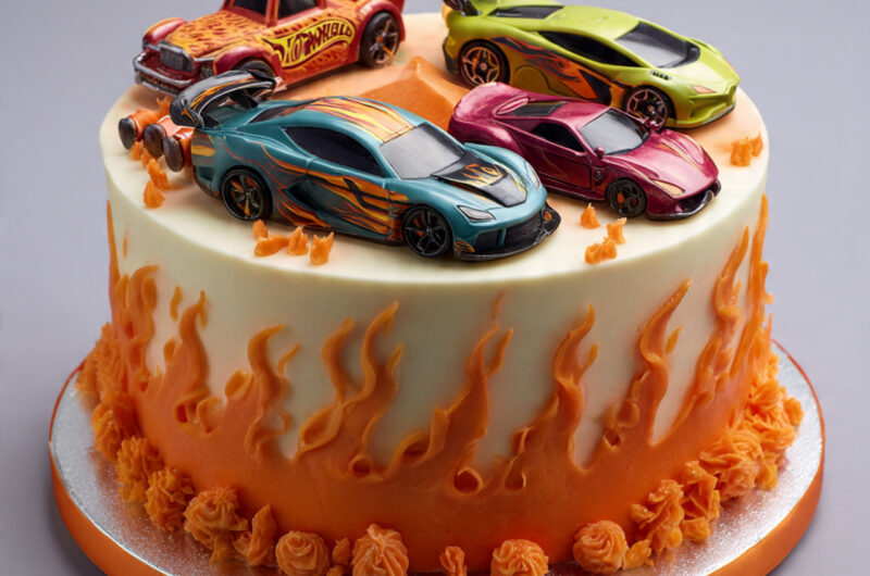 Hot Wheels Cake 3 Hot Wheels Cake