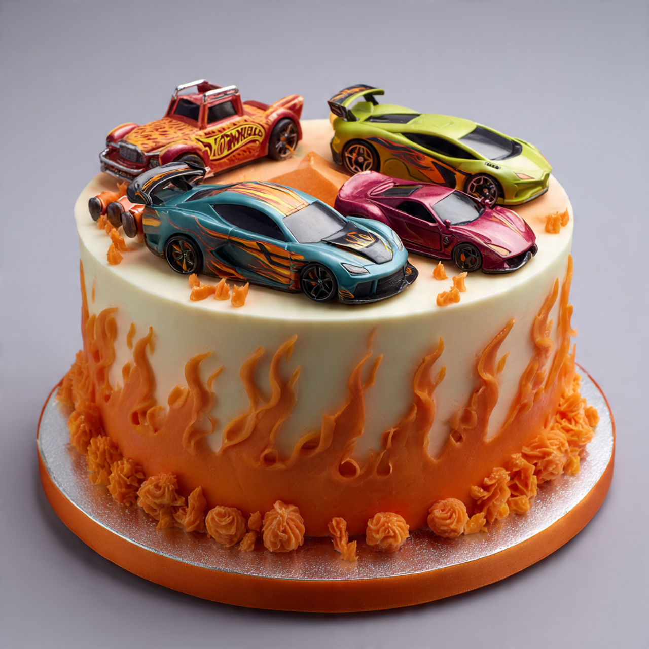 Hot Wheels Cake