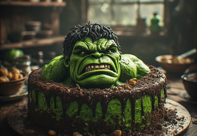 Hulk Cake