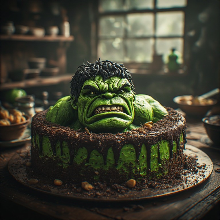 Hulk Cake 9 Hulk Cake