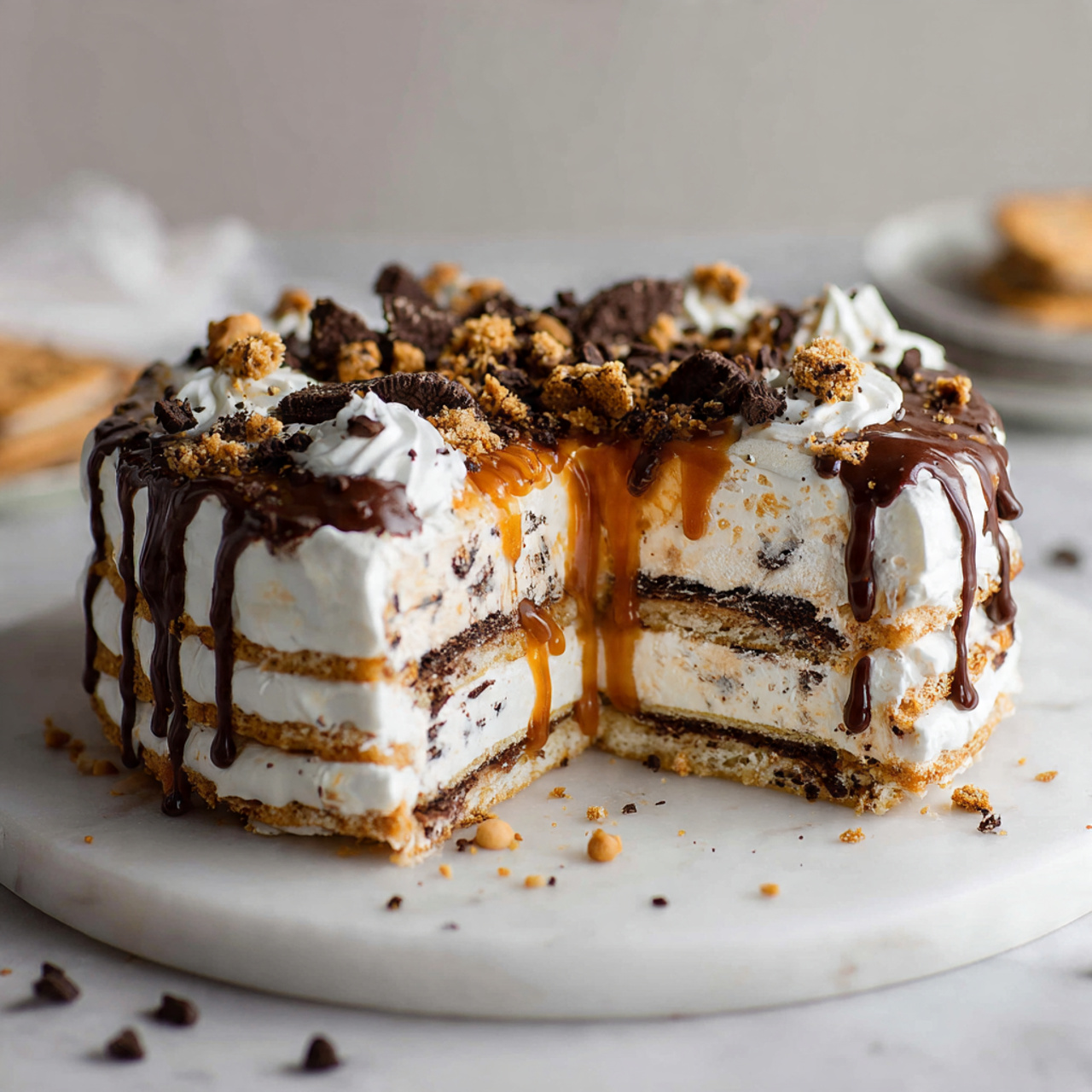 Ice Cream Sandwich Cake