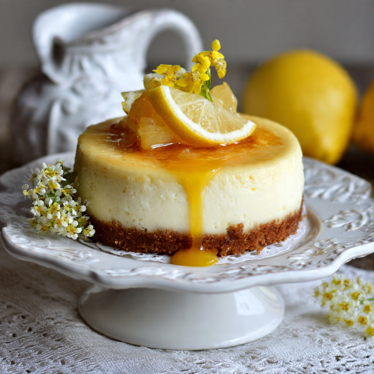 Lemon Cheesecake 9 Lemon Cheesecake