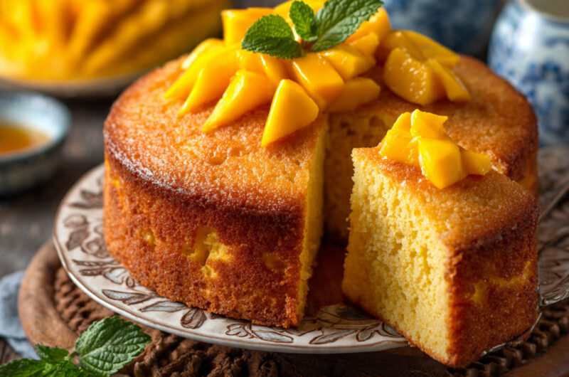 Mango Cake 3 Mango Cake