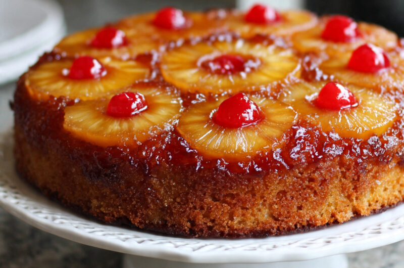 Pineapple Upside Down Cake