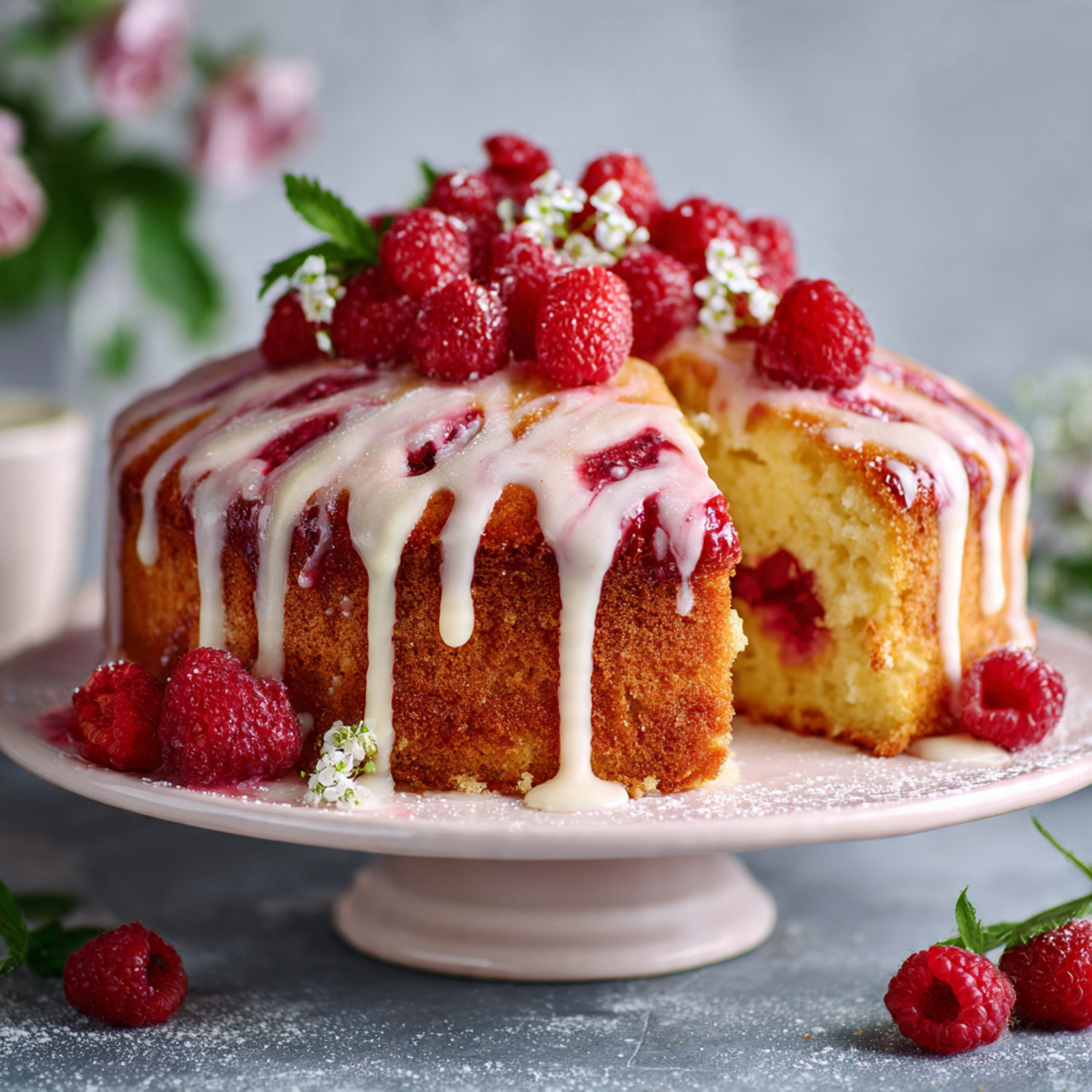 Raspberry Cake