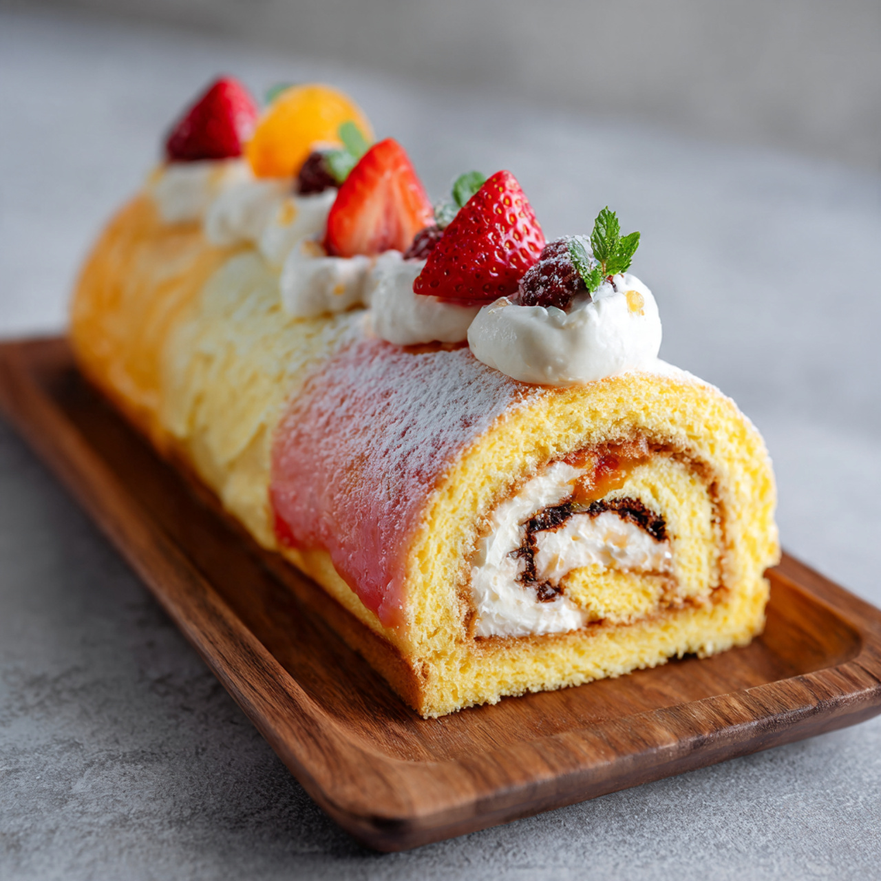 Roll Cake 6 Roll Cake