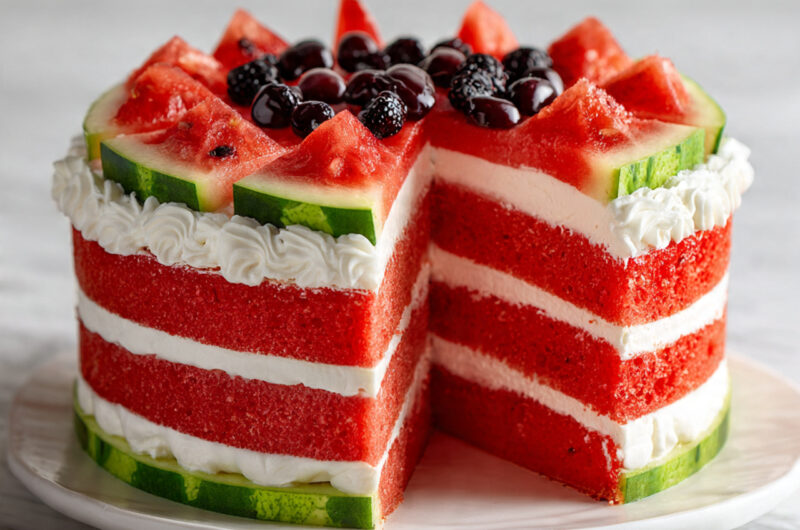 Watermelon Cake