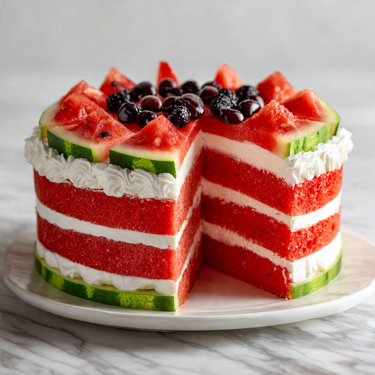 Watermelon Cake