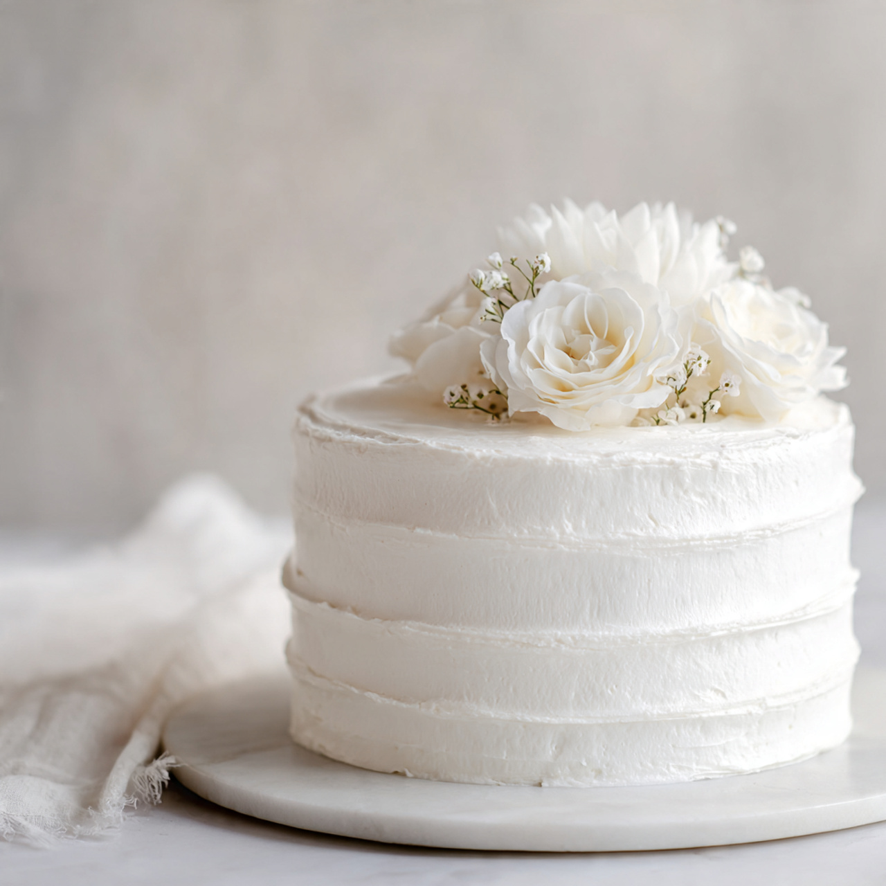 White Wedding Cake