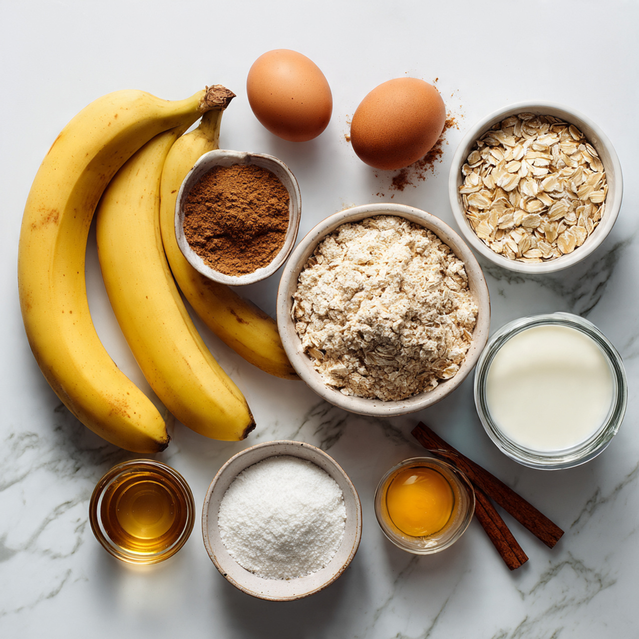 Healthy Cake 2 all ingredients for a healthy cake neatly arranged