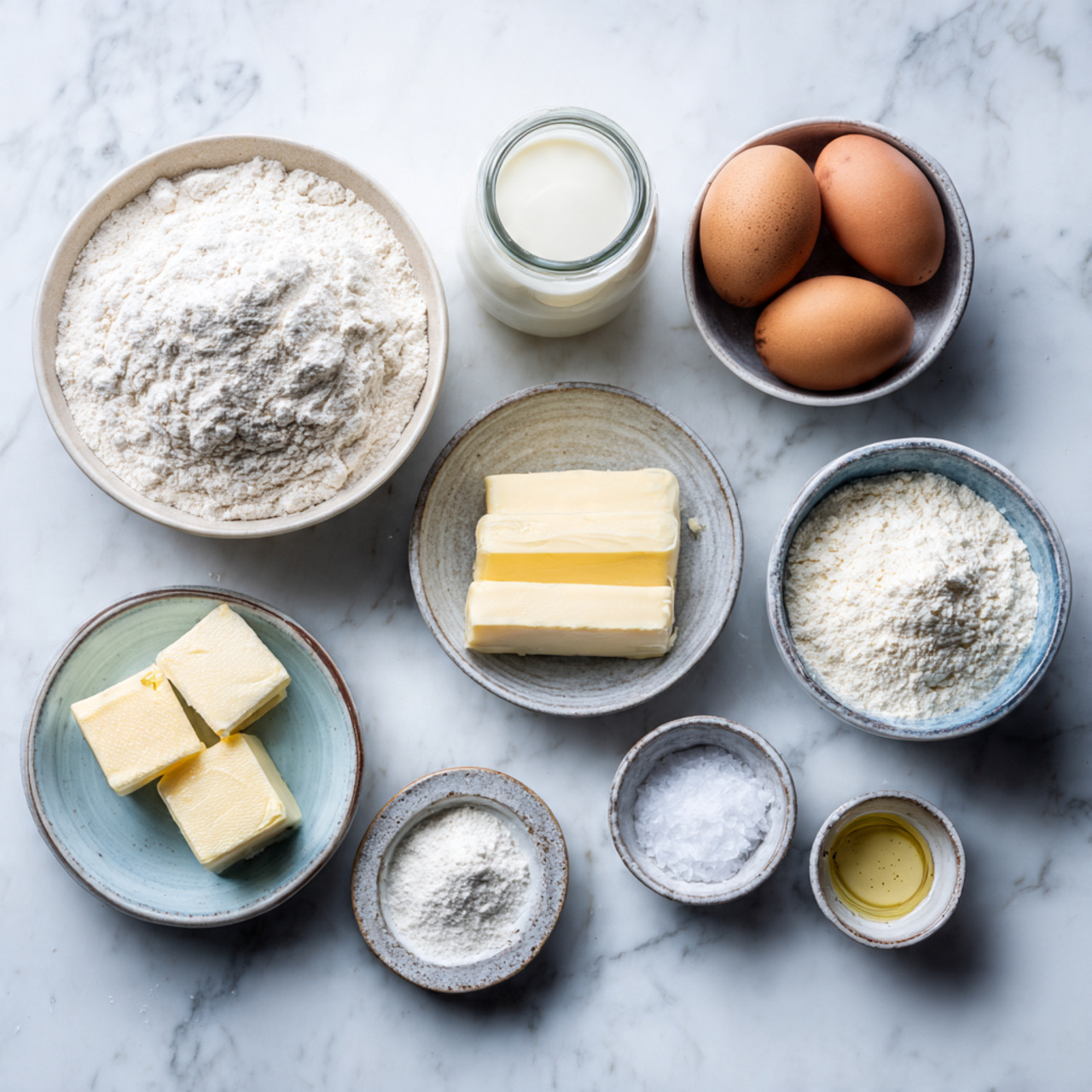 Homemade Cake Recipes 2 all ingredients for a homemade cake neatly arrange 2