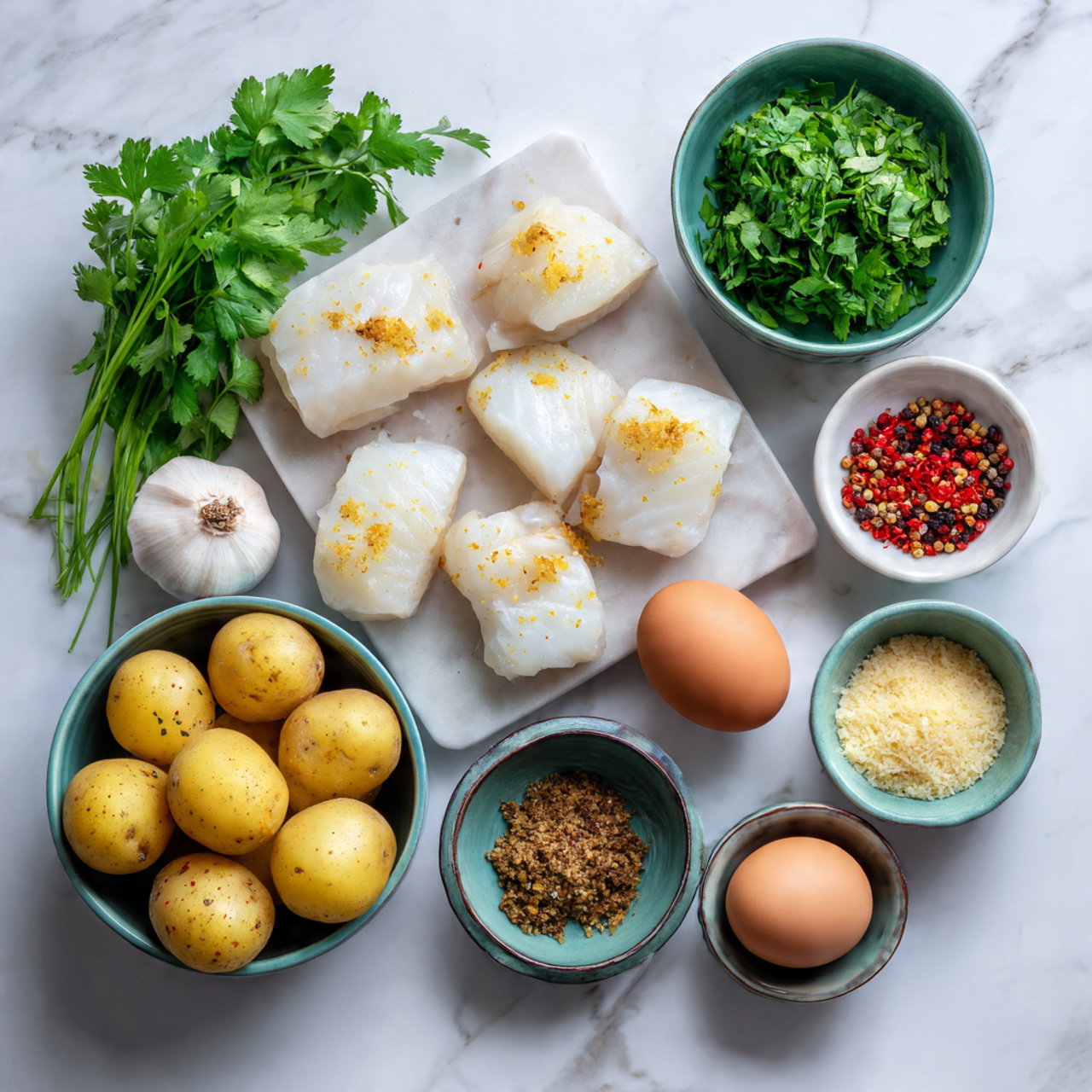 Fish Cake 2 fresh raw ingredients for fish cakes beautifully a