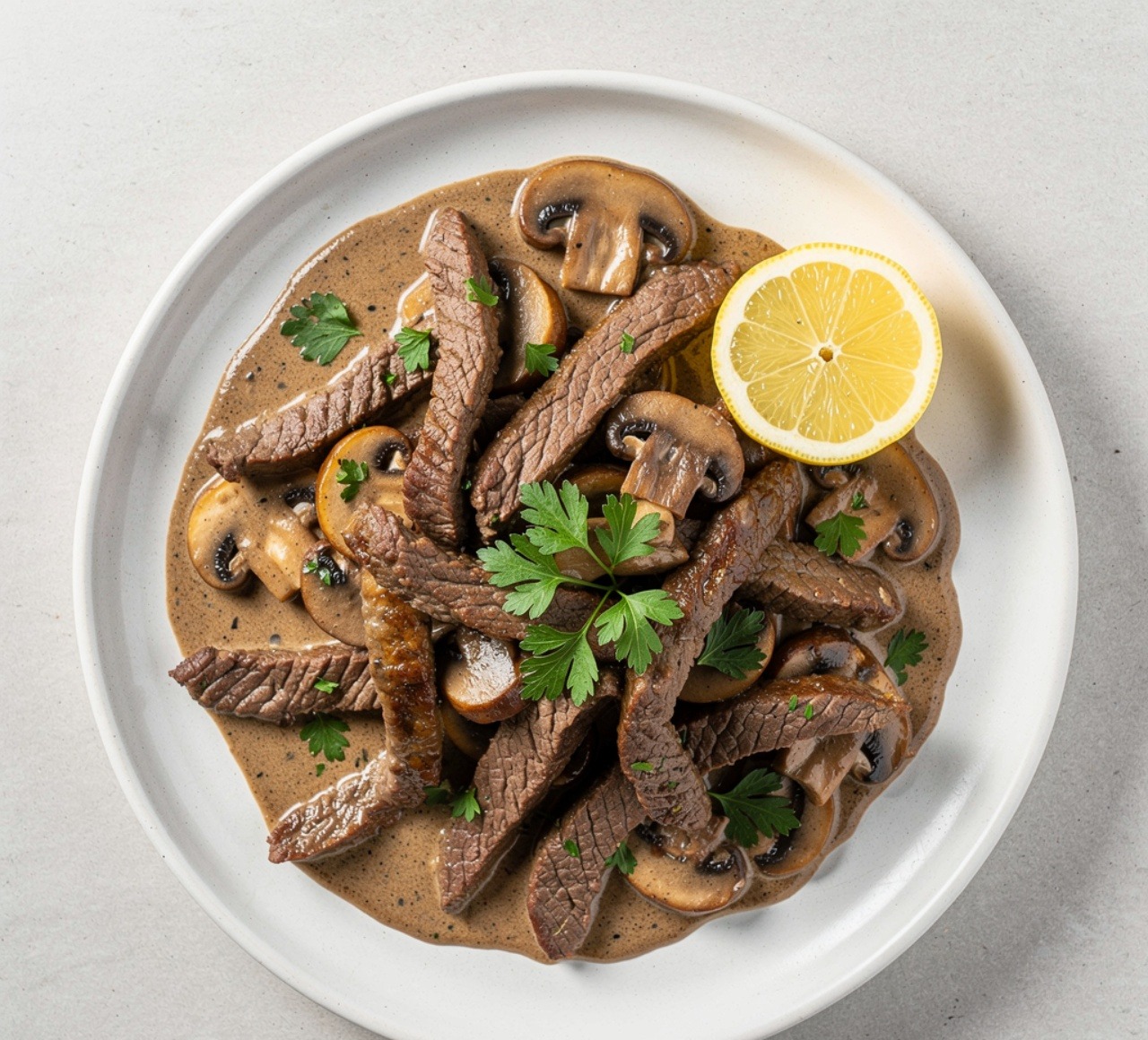 Beef Stroganoff