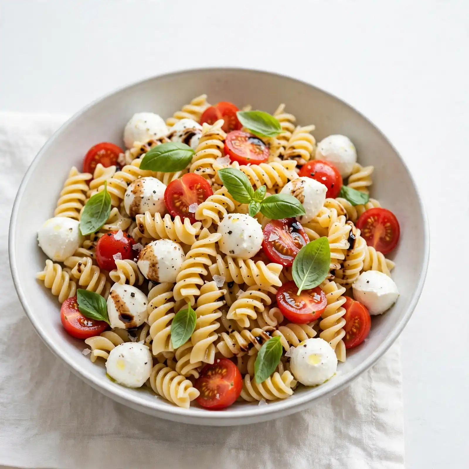 The Most Irresistible Caprese Pasta Salad You'll Make All Summer 10 Caprese Pasta Salad