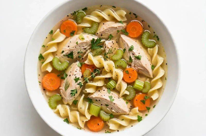 Homemade Chicken Noodle Soup