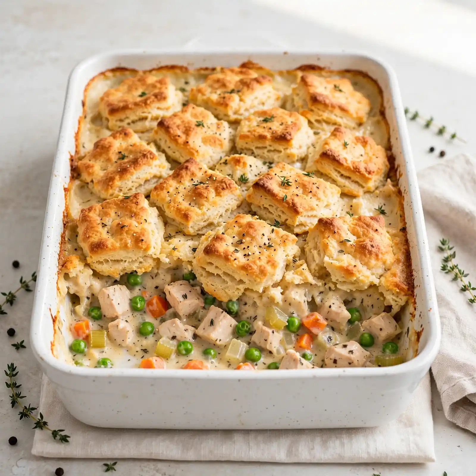 The Coziest Chicken Pot Pie Casserole Your Family Will Request Every Winter 10 Chicken Pot Pie Casserole