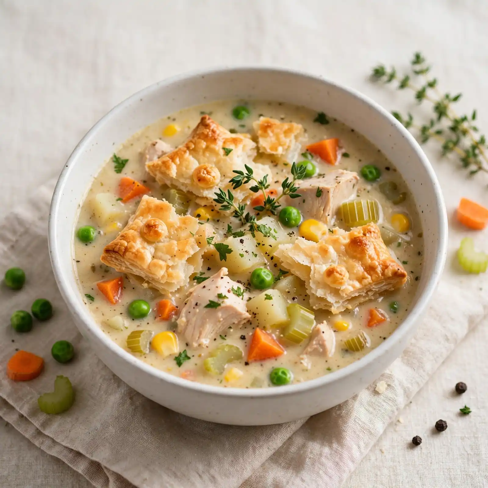 Chicken Pot Pie Soup