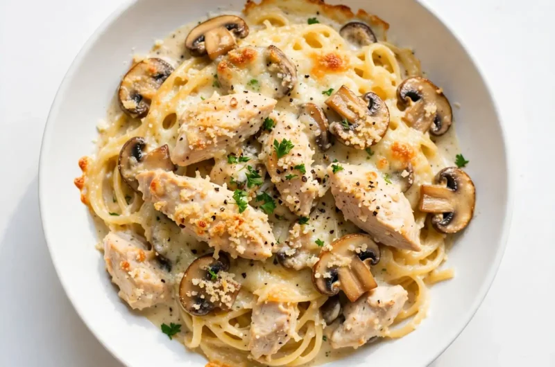 The Creamiest Chicken Tetrazzini Your Family Will Beg You to Make Again 3 Easy Creamy Chicken Tetrazzini