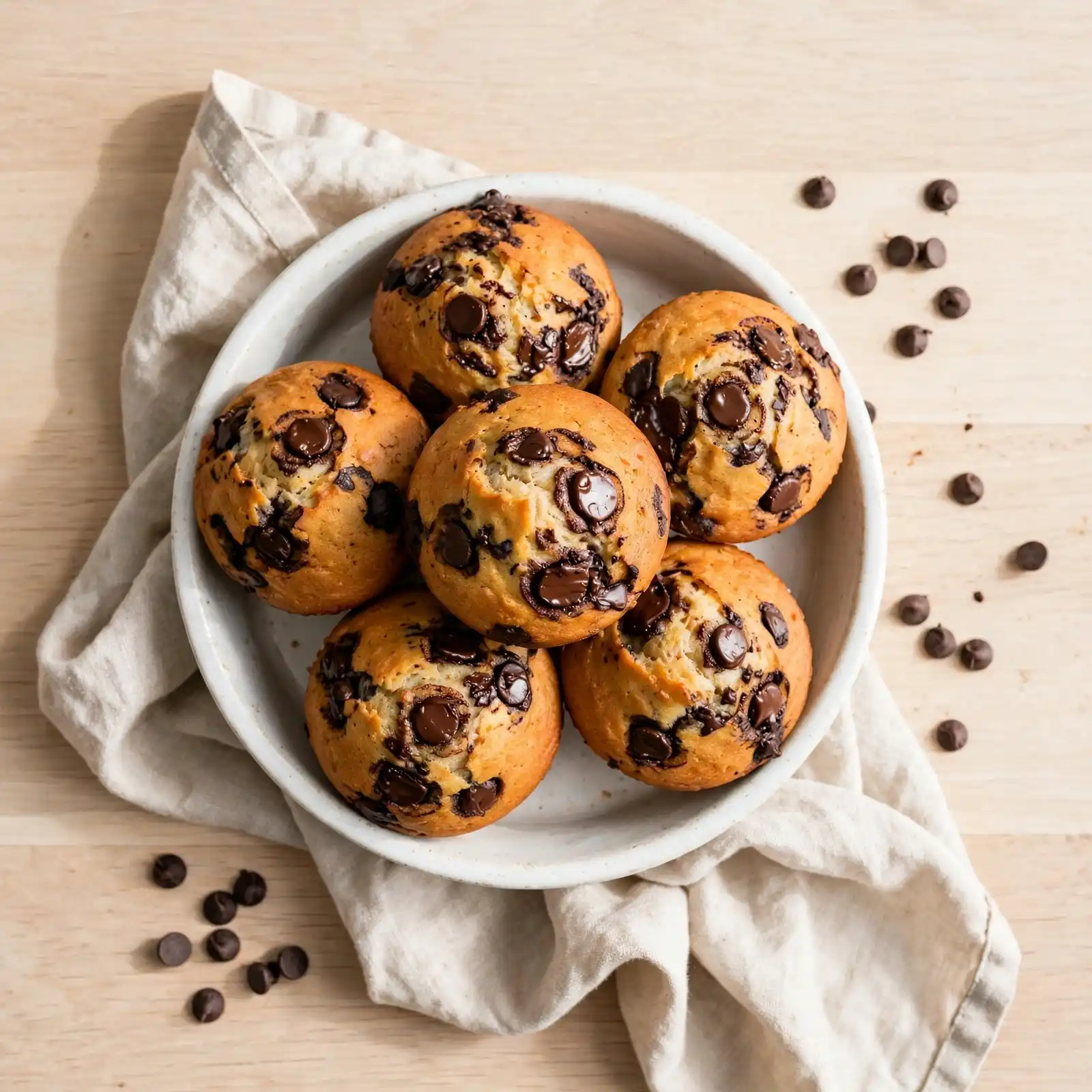 Fluffy Chocolate Chip Muffins That Make Every Morning Feel Special 1 Chocolate Chip Muffins