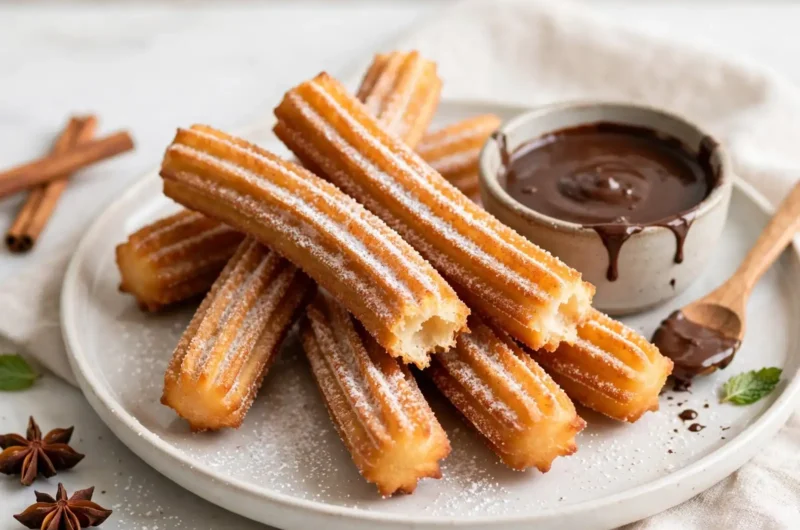 The Crispiest Homemade Churros Recipe