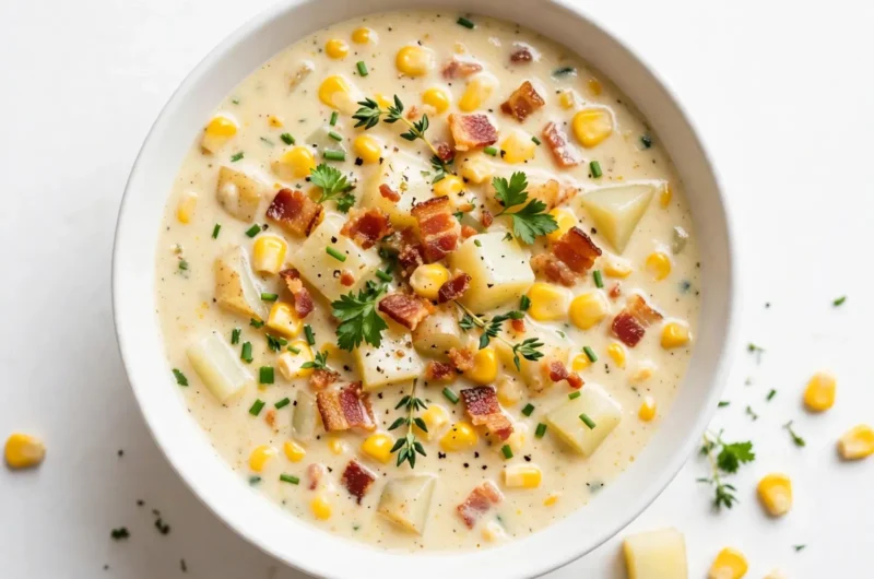 The Creamiest Corn Chowder Recipe That Feels Like a Warm Hug in a Bowl 3 The Creamiest Corn Chowder Recipe