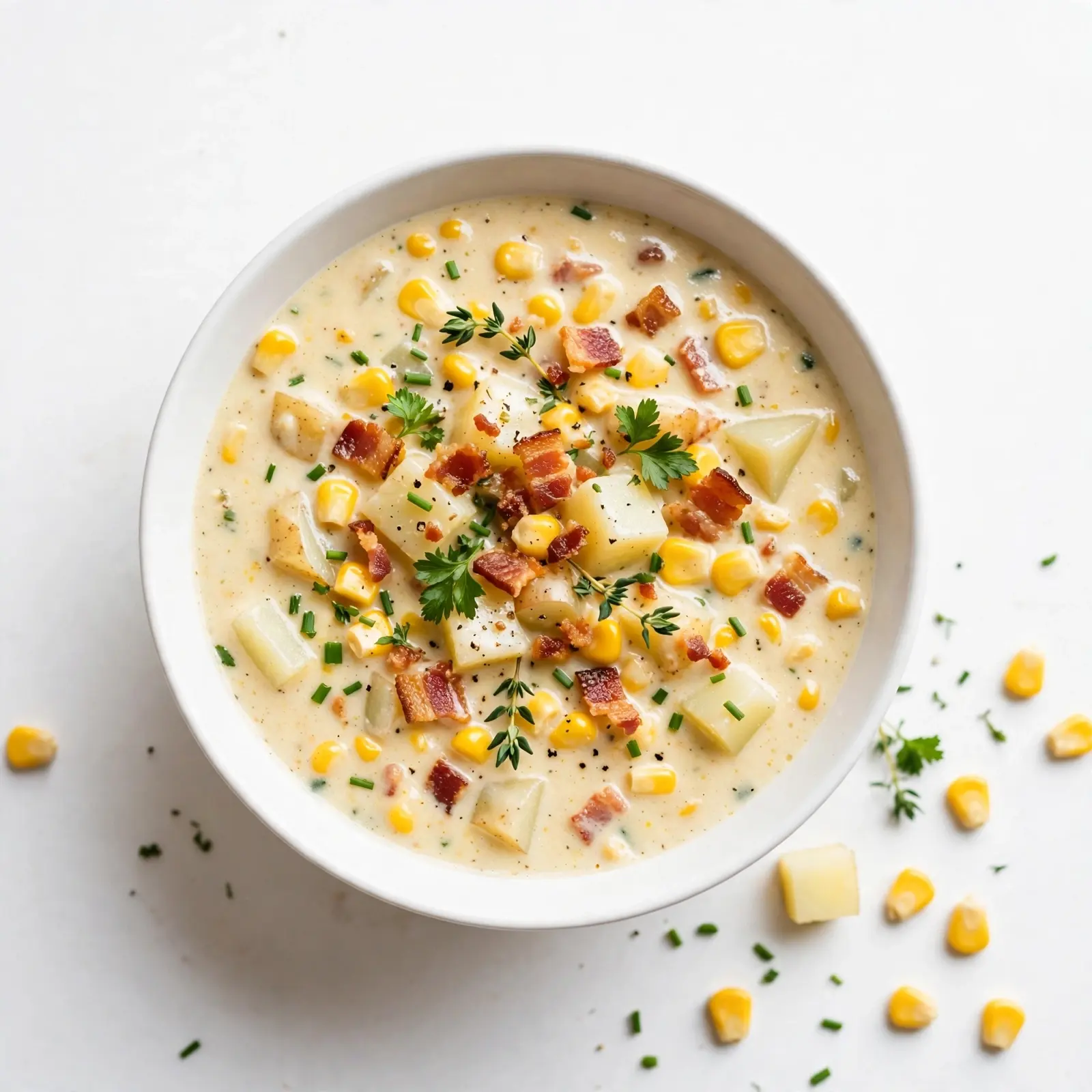 The Creamiest Corn Chowder Recipe That Feels Like a Warm Hug in a Bowl 9 Corn Chowder Recipe