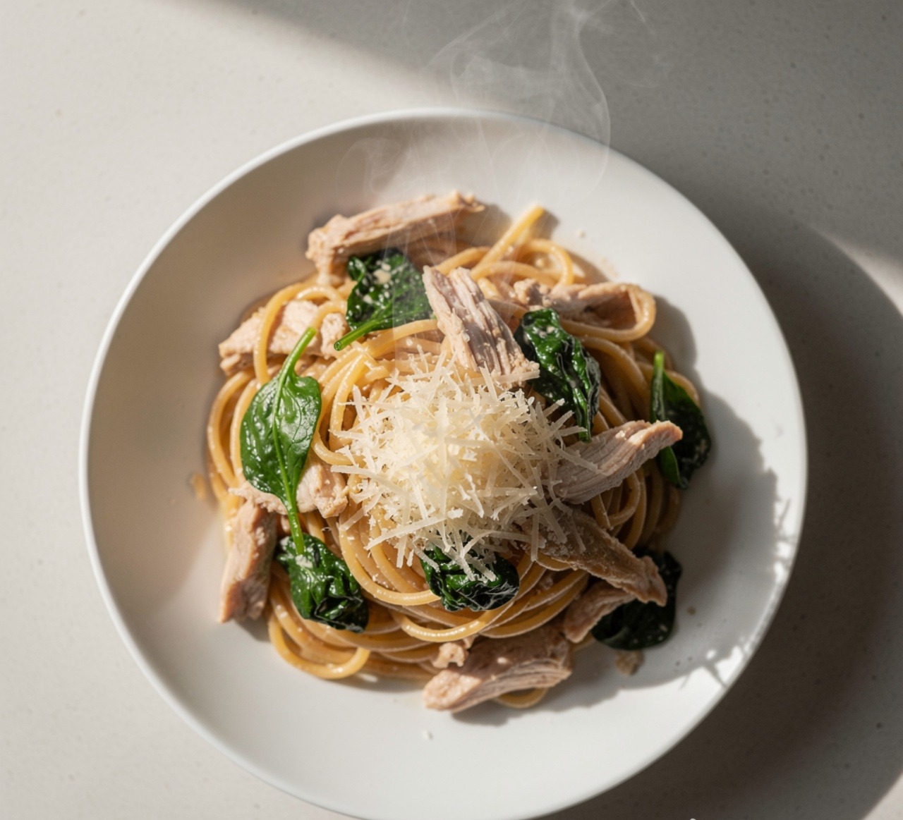 13 Flavorful Ground Turkey Recipes Your Family Will Actually Be Excited to Eat 6 Creamy Turkey and Spinach Pasta