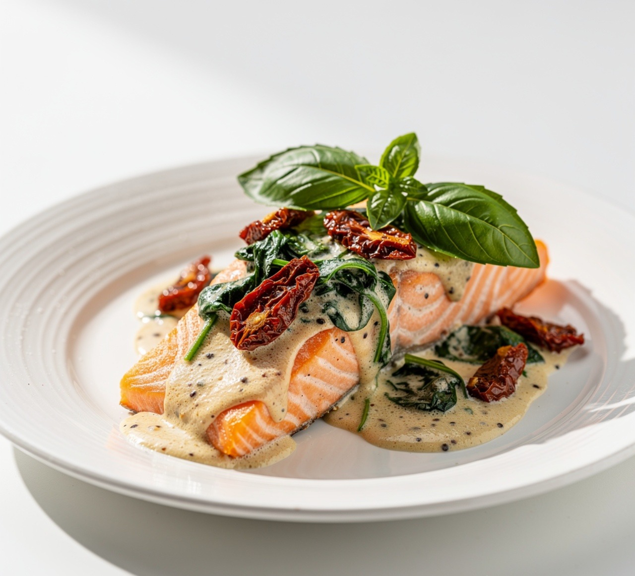 Creamy Tuscan Salmon