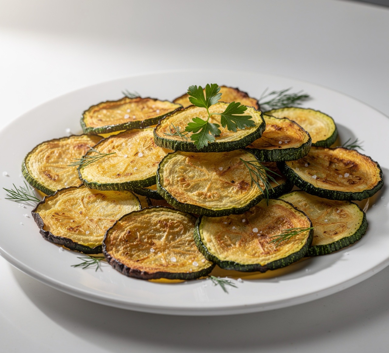 12 Irresistible Zucchini Recipes That'll Make You Actually Look Forward to Eating Your Vegetables 8 Crispy Zucchini Chips Oven Baked