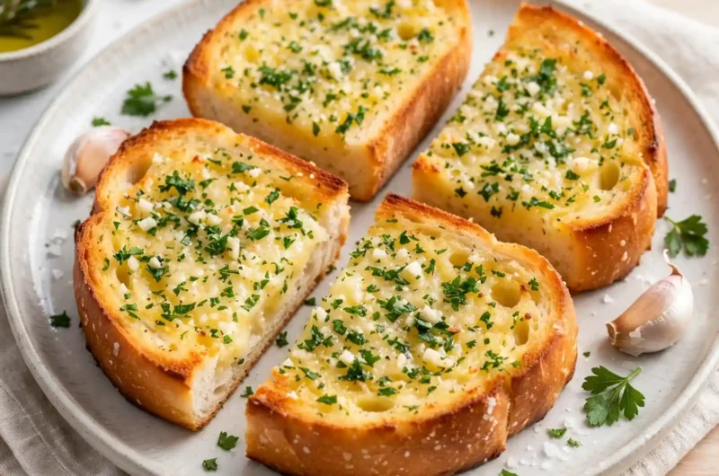 The Crispiest, Most Irresistible Garlic Bread Recipe Your Family Will Ask for Every Night 3 The Crispiest Homemade Garlic Bread