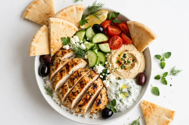 Greek Chicken Bowls